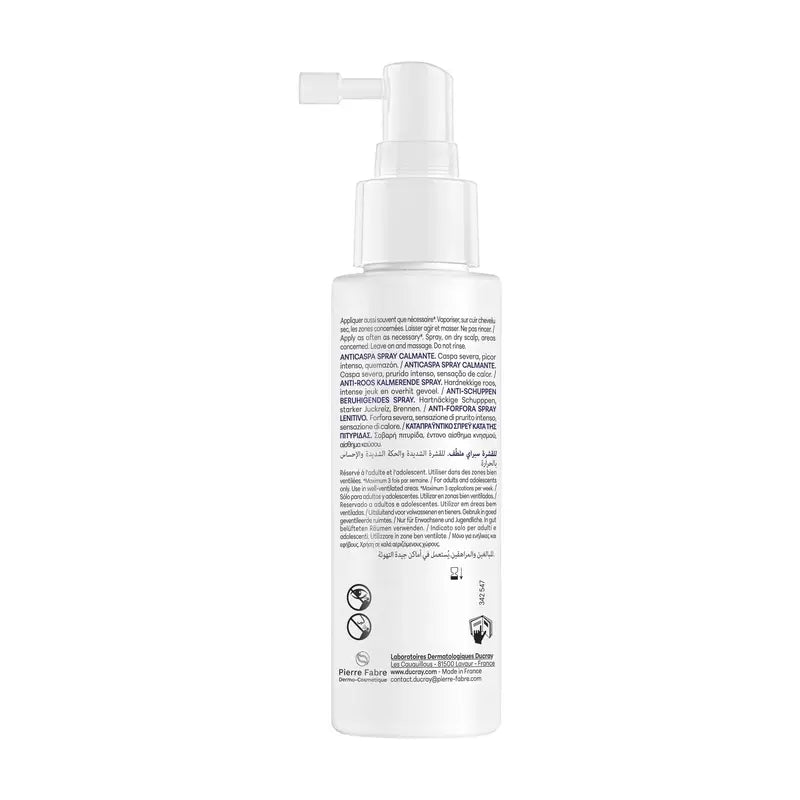 Ducray Kelual Ds Intensive Spray Calmante, 100 ml