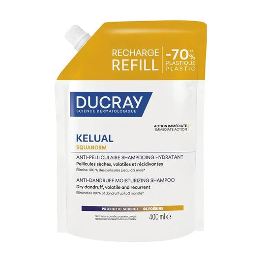 Ducray Kelual Squanorm Ch C Seca Eco Recarga, 400 ml