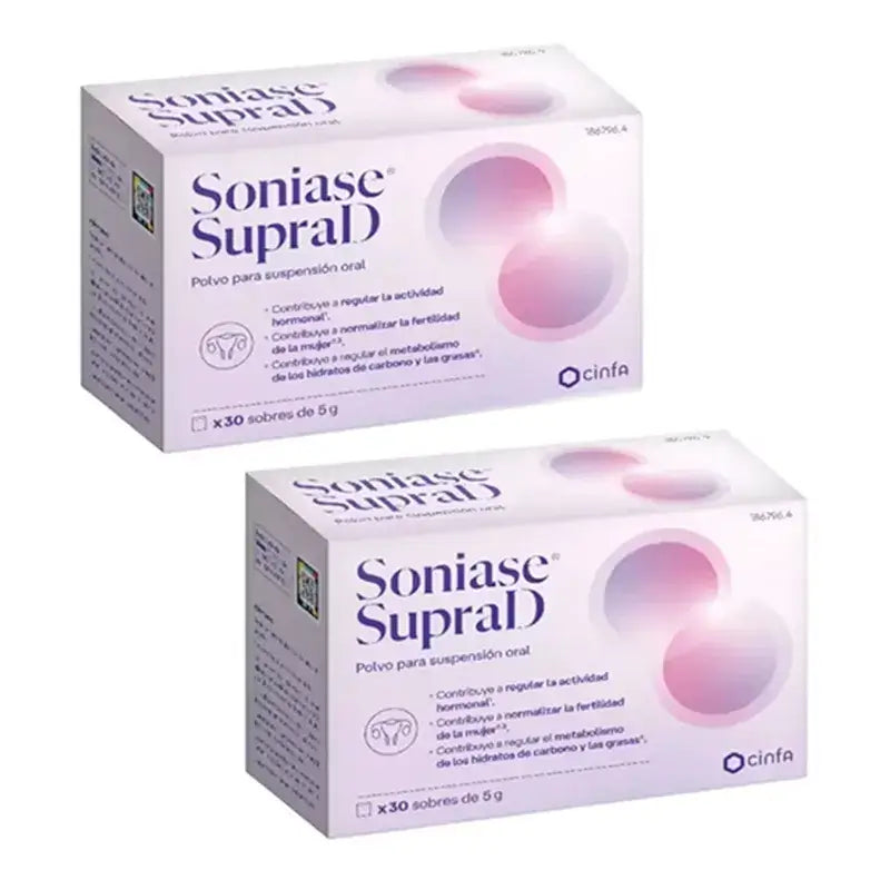 Soniase Supra D, 2 x 30 Sobres 5 gr