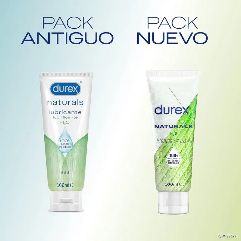 Durex Duplo Lubricante Naturals Gel 2º unidad 50%