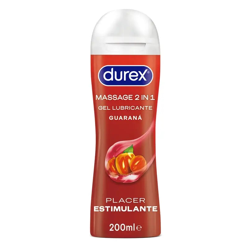 Durex Masaje Estimulante y Lubricante Guarana 200 ml