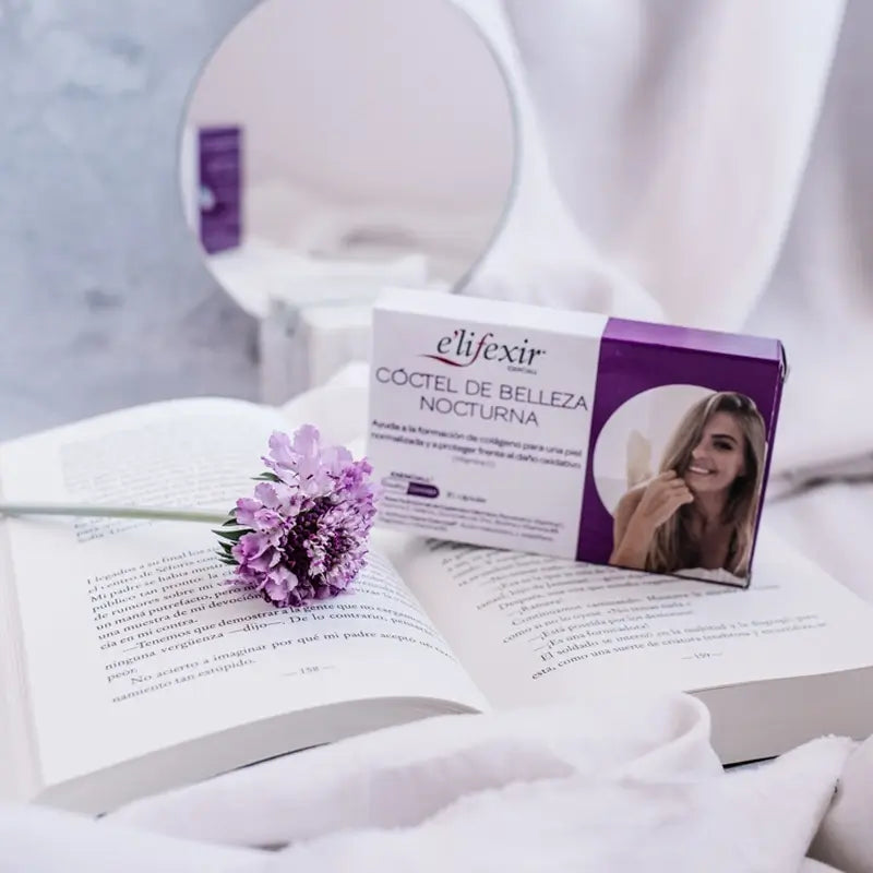 Elifexir Esenciall Coctel Belleza Nocturna Ácido Hialurónico 30Caps