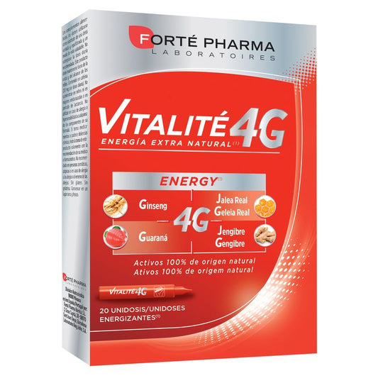 Forte Pharma Energy Vitalite 4 gr 20 Monodosis x 10 ml