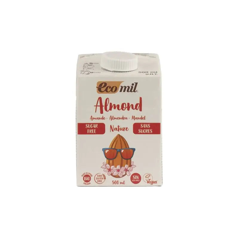 Ecomil Almond Nature Bio 500 Ml, 500 ml