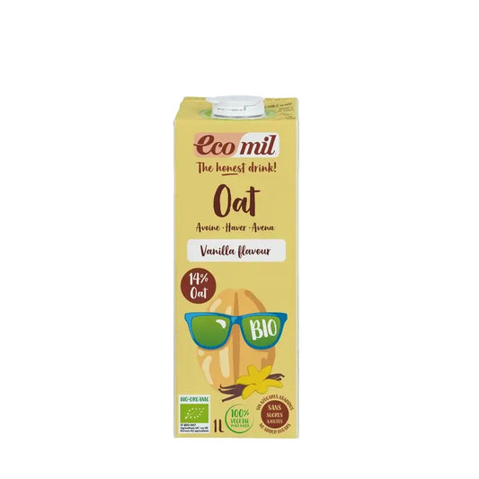 Ecomil Bebida Vegetal Sabor Vainilla Bio Tetrabrik, 1 litro