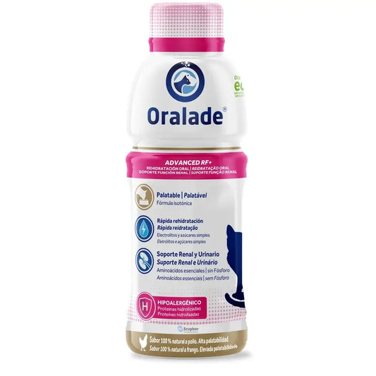 Ecuphar Oralade Rf+ Gatos 6x330 mililitros
