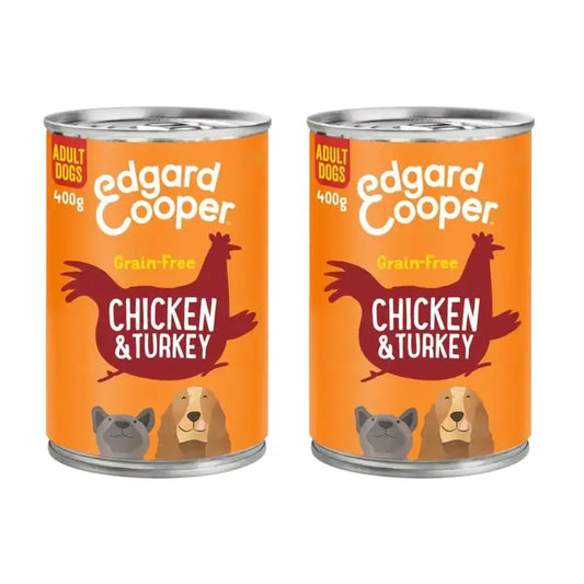 Edgard & Cooper Comida Húmeda Para Perros 6X400G Pollo, Pack De 2