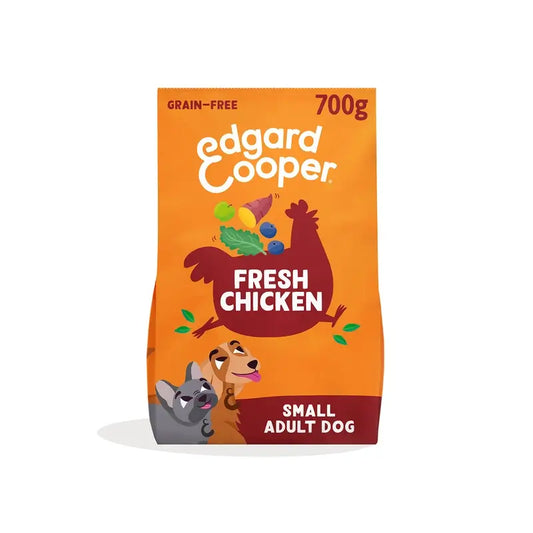 Edgard & Cooper Pienso Para Perros Adultos Mini Con Pollo Fresco , 0,7 kg