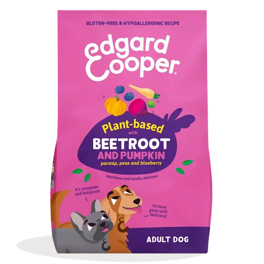 Edgard & Cooper Pienso Para Perros Adultos Medianos Con Remolacha Y Calabaza , 2,5 kg