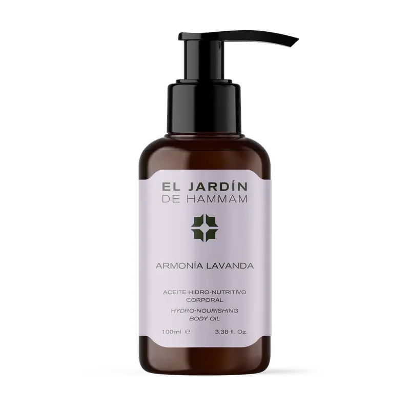 El Jardín De Hammam Aceite Hidro-Nutritivo Corporal Armonía Lavanda , 100 ml
