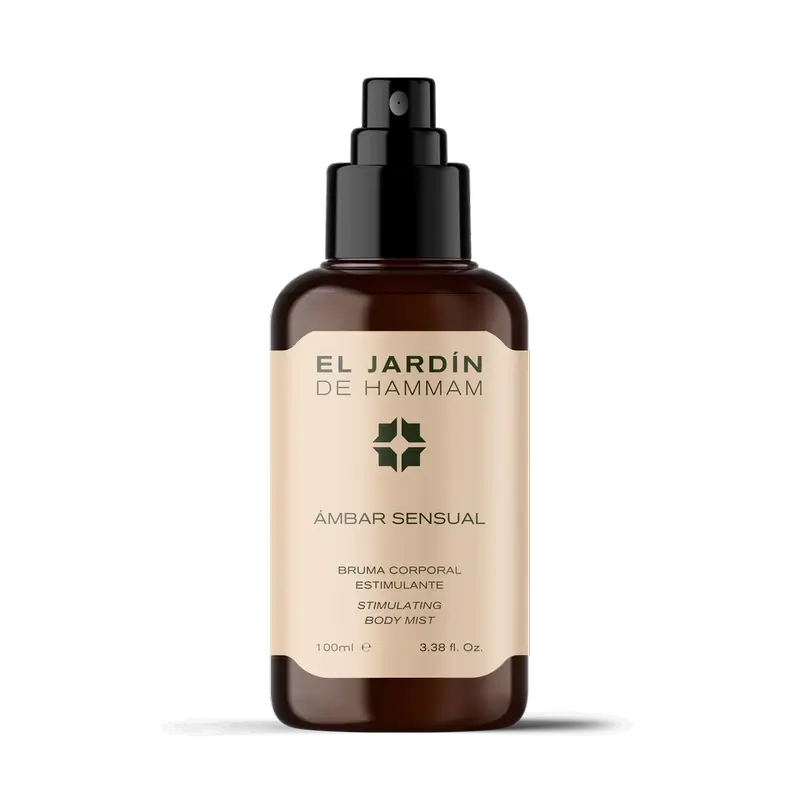 El Jardín De Hammam Bruma Corporal Estimulante Ámbar Sensual , 100 ml