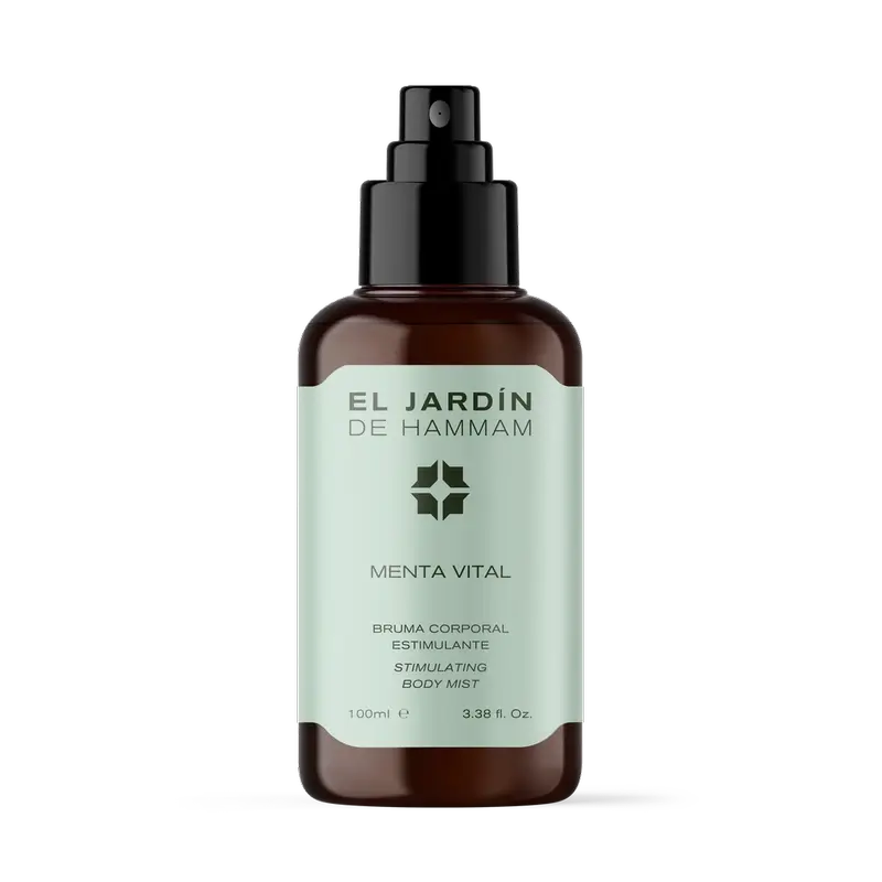El Jardín De Hammam Bruma Corporal Estimulante Menta Vital , 100 ml