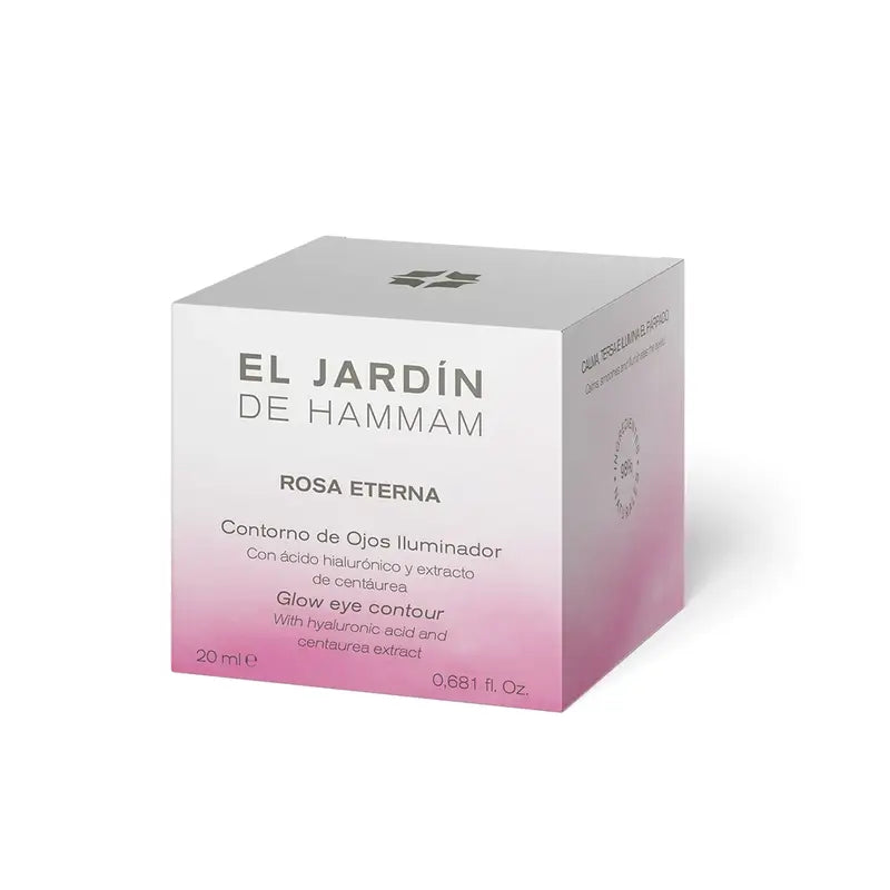 El Jardín De Hammam Contorno De Ojos Iluminador Rosa Eterna , 20 ml