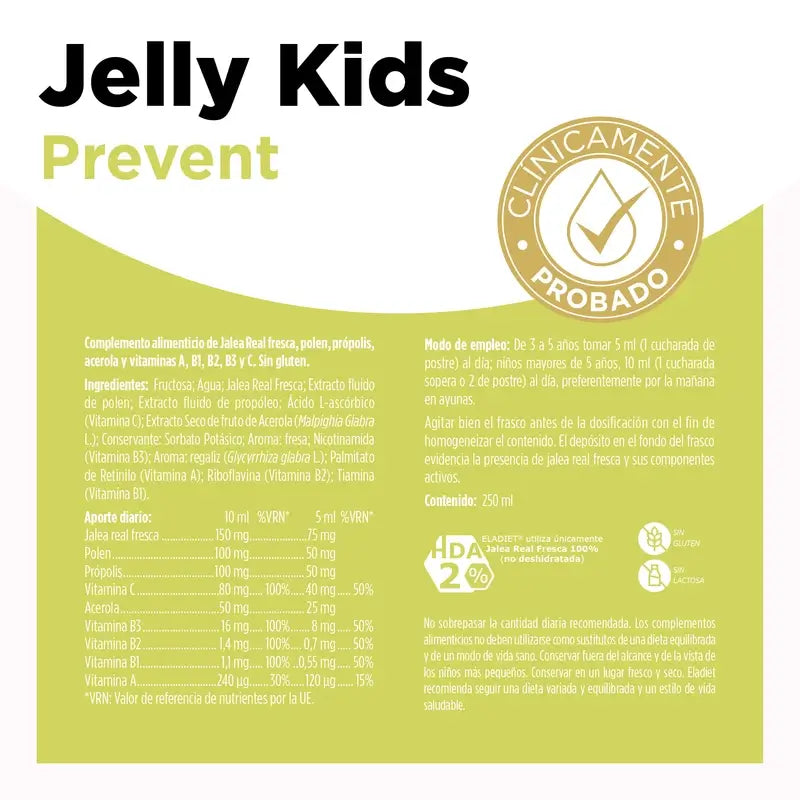 Eladiet Jelly Kids Prevent,  250 ml