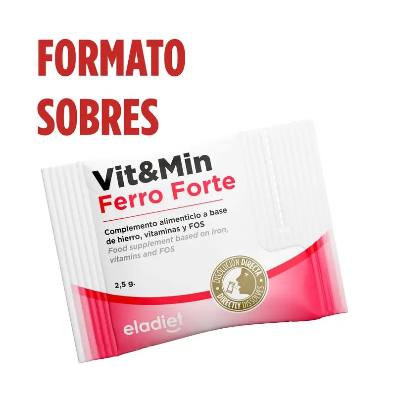 Eladiet Vit&Min Ferro Forte, 20 Sticks