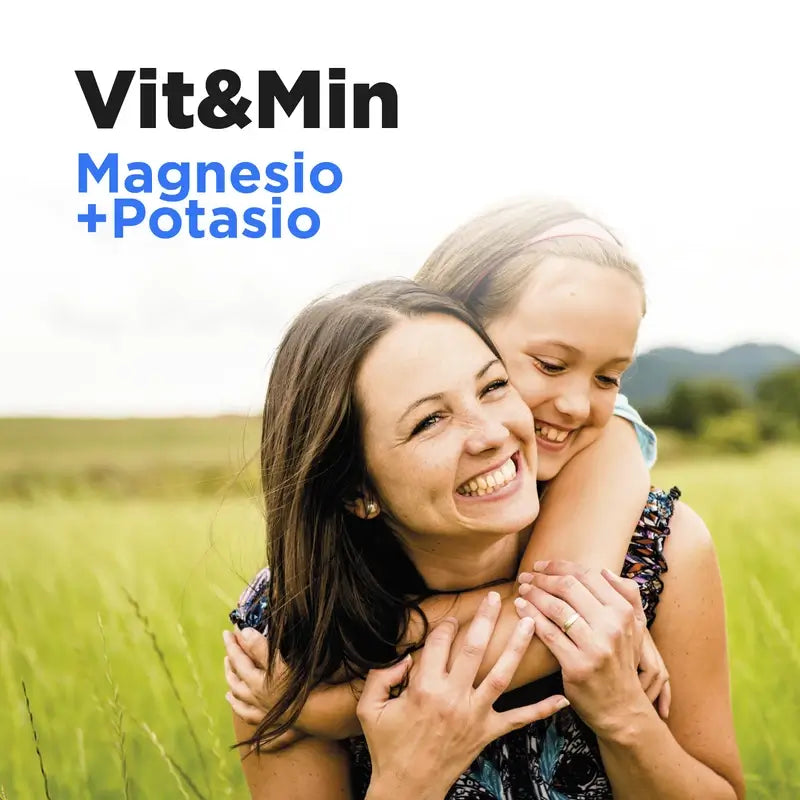 Eladiet Vit&Min Magnesio + Potasio, 14 comprimidos