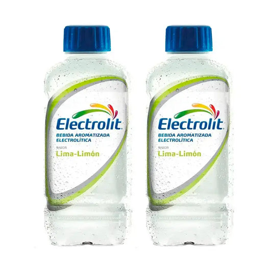 Electrolit Bebida Electrolítica Lima-Limón, Pack 2 x 625 ml
