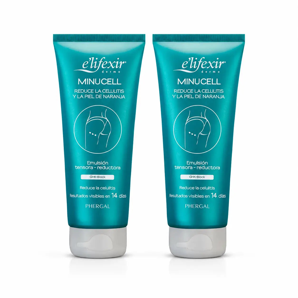 Elifexir Minucell Crema Anticelulítica Reductora Reafirmante 200Ml , pack 2