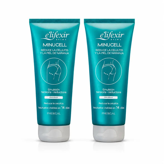 Elifexir Minucell Crema Anticelulítica Reductora Reafirmante 200Ml , pack 2