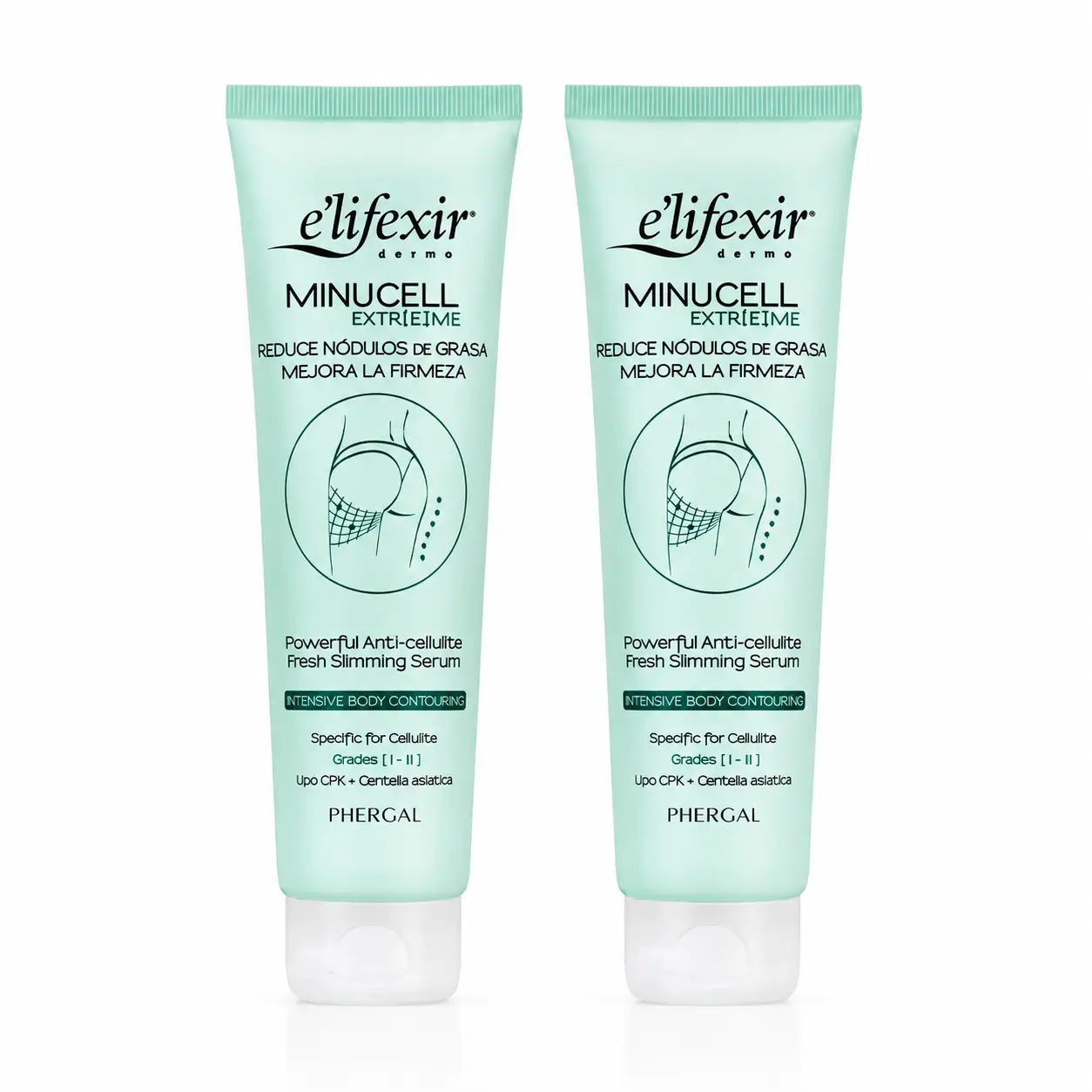 Elifexir Sérum Minucell Intensive Anticelulitico Reductor Reafirmante 150Ml , pack 2