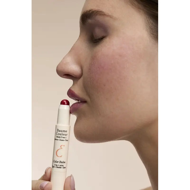 Embryolisse Baume Couleur Stick 3-En-1 Framboise , 2,5 gr