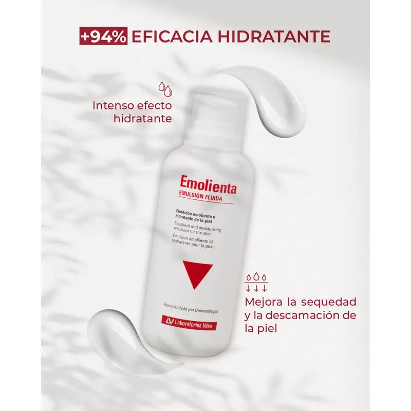 Emolienta Emulsión Fluida, 400 ml