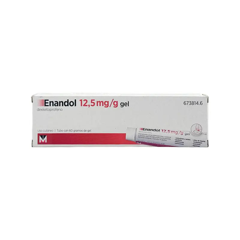 Enandol 12,5 Mg/G Gel Cutaneo, 60 gramos