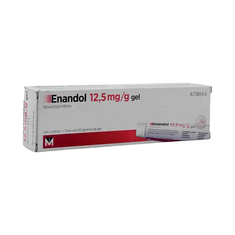 Enandol 12,5 Mg/G Gel Cutaneo, 60 gramos
