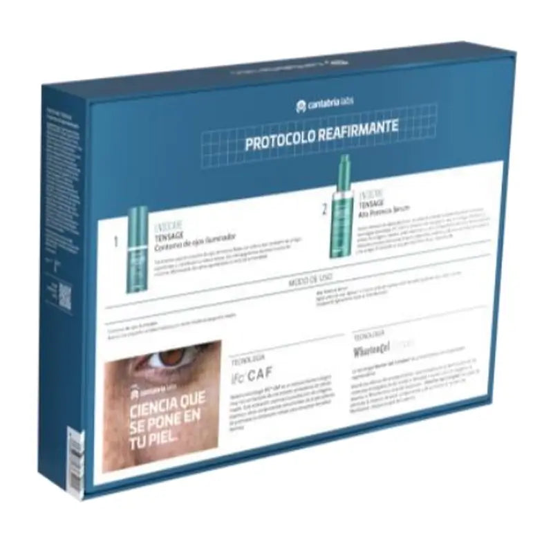 Endocare Cofre Tensage High Potency Serum 30 Ml + Contorno De Ojos Iluminador 15 Ml + Neceser Premium
