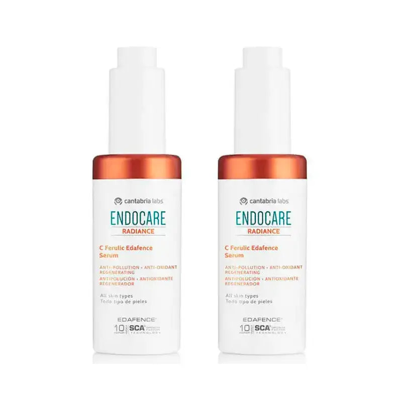 ENDOCARE Radiance C Ferulic Edafence Sérum, Pack 2 x 30 ml