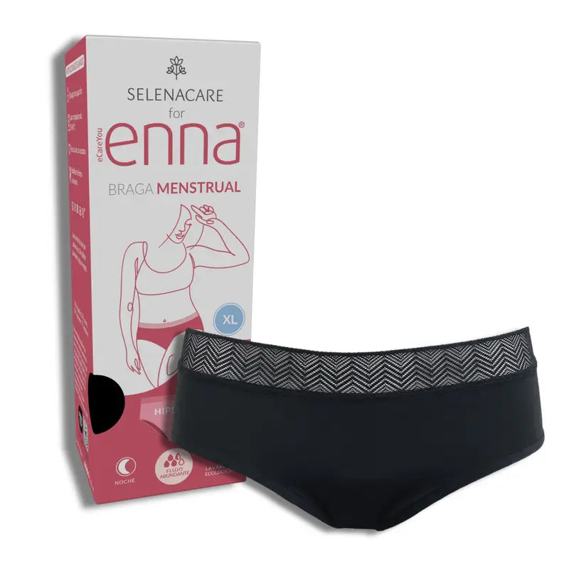 Enna Braga Menstrual Modern Hipster - Flujo Abundante, Talla XL