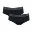 Enna Braga Menstrual Modern Hipster Noche - Flujo Abundante, Talla M, Negro, Pack 2 Uds