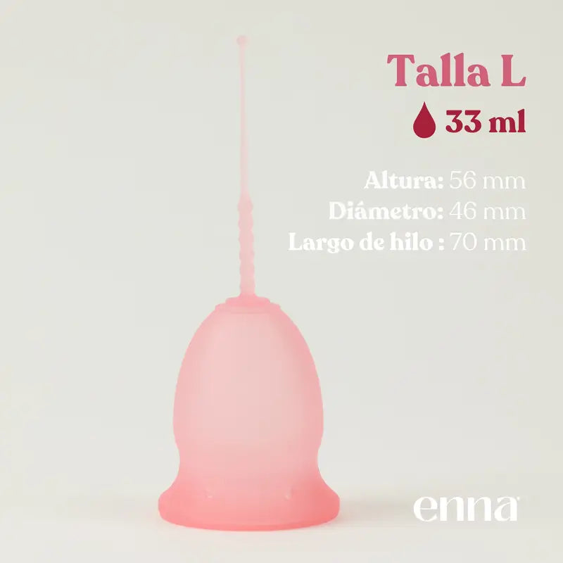 Enna Cycle Original Copa Menstrual Talla L, 1 Copa