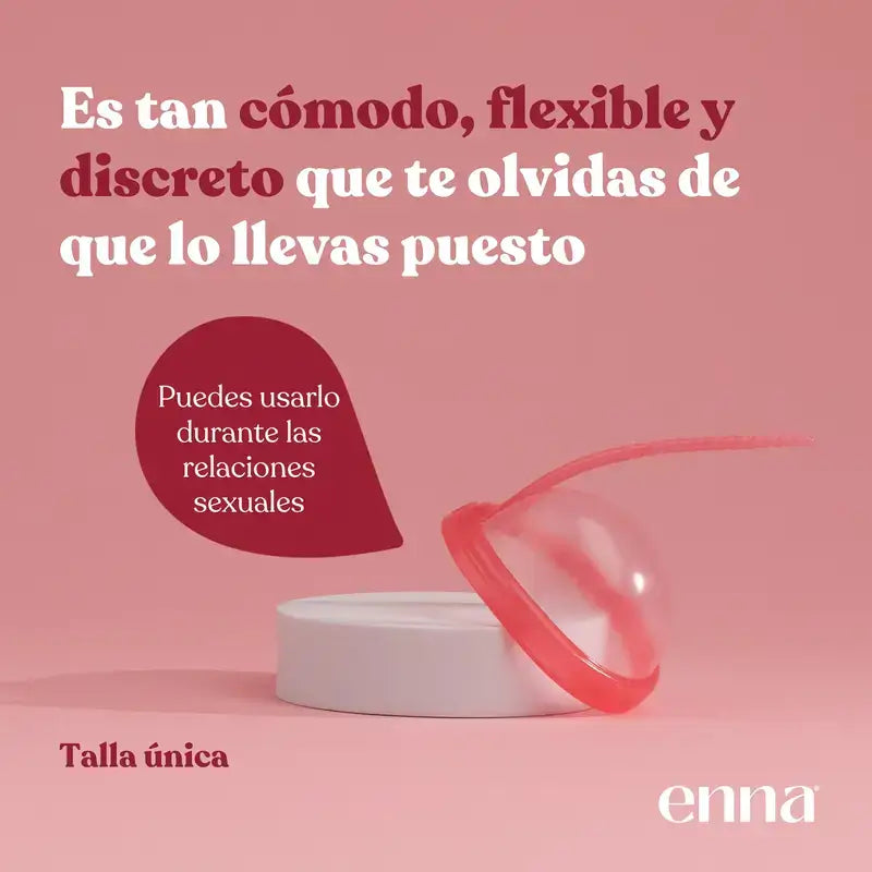 Enna Cycle Disc Copa Menstrual,  Pack 2 Uds