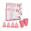 Enna Cycle Easy Copa Menstrual Talla S, 2 Copas + Caja Esteriliz, Pack 2 Uds