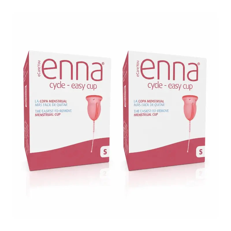Enna Cycle Easy Copa Menstrual Talla S,  Pack 2 Uds