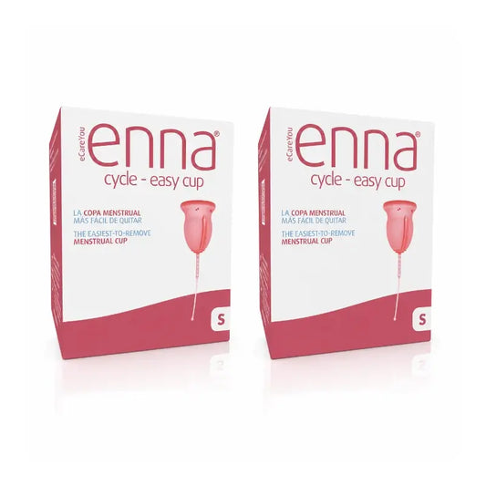 Enna Cycle Easy Copa Menstrual Talla S,  Pack 2 Uds