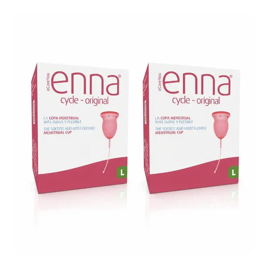 Enna Cycle Original Copa Menstrual Talla L,  Pack 2 Uds