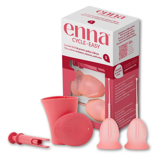 Enna Cycle Talla S + Caja, 2 copas