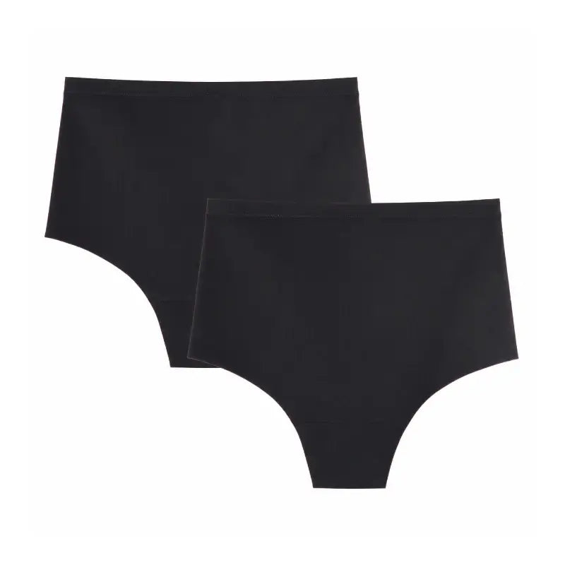 Enna Incontinencia Mujer Cintura Alta 40 Ml, Talla M, Negro Pack 2 Uds