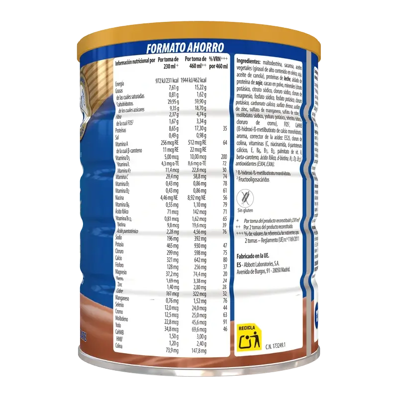 Ensure Nutrivigor Chocolate Adultos, 400 gr