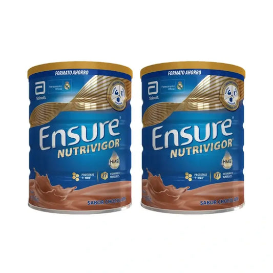 Ensure Nutrivigor Chocolate Latas, Pack 2x850 gr