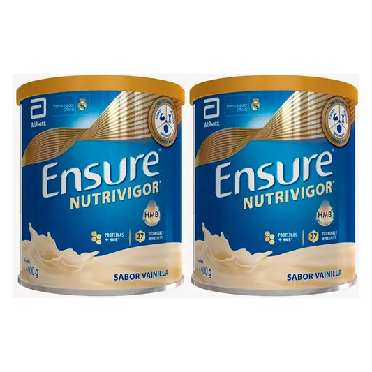 Ensure Nutrivigor Vainilla Adultos, 2x400 gr