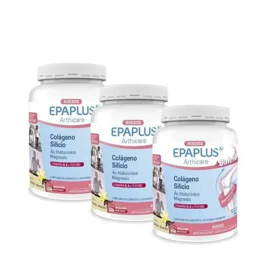 Epaplus Arthicare Antiox Huesos Polvo Vainilla 383 g, Pack 3