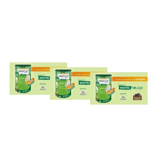 Epaplus Arthicare Colágeno Mantenimiento Vegetal Chocolate 30 Uds, Pack 3