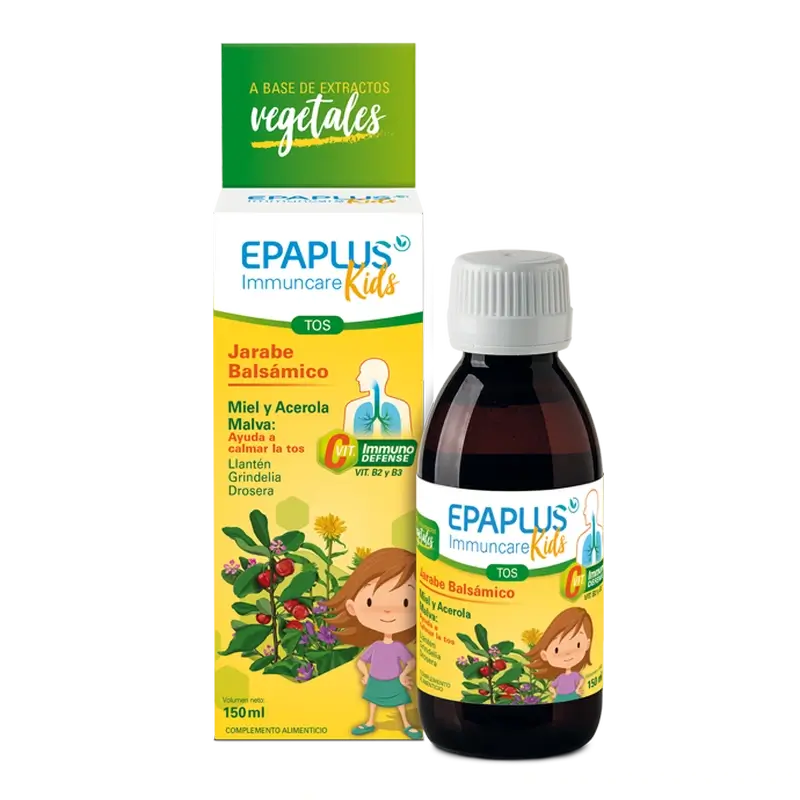Epaplus Immuncare Tos Jarabe Kids Sabor Frambuesa , 150 ml