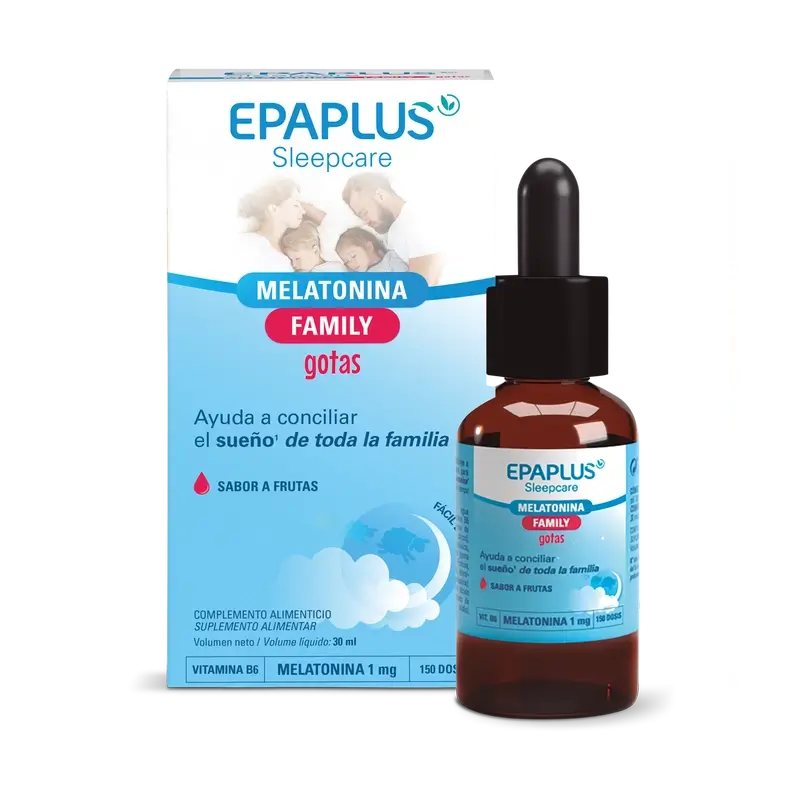 Epaplus Sleepcare Melatonina Gotas , 30 ml