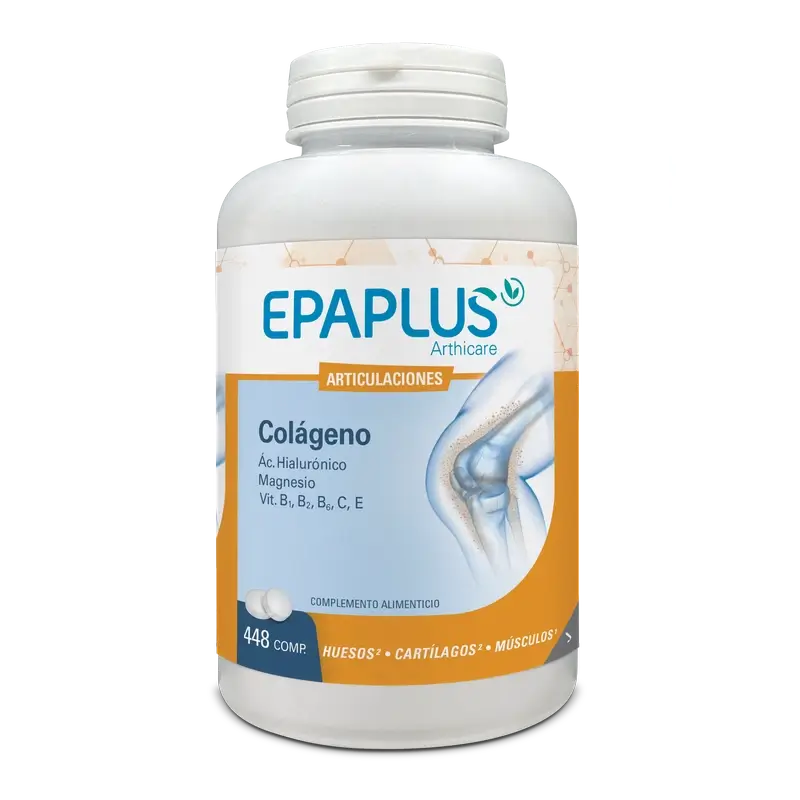 Epaplus Arthicare Colágeno Antiox Magnesio +Ácido Hialurónico , 448 comprimidos