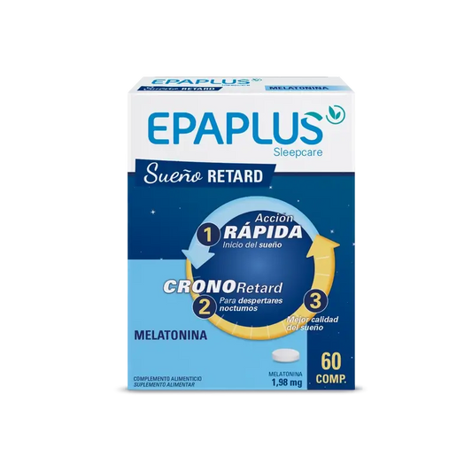 Epaplus Sleepcare Melatonina Retard Plus , 60 comprimidos