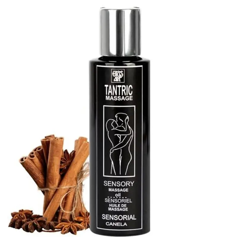 Eros-Art Aceite Masaje Tantrico Natural Y Afrodisíaco Canela 100Ml